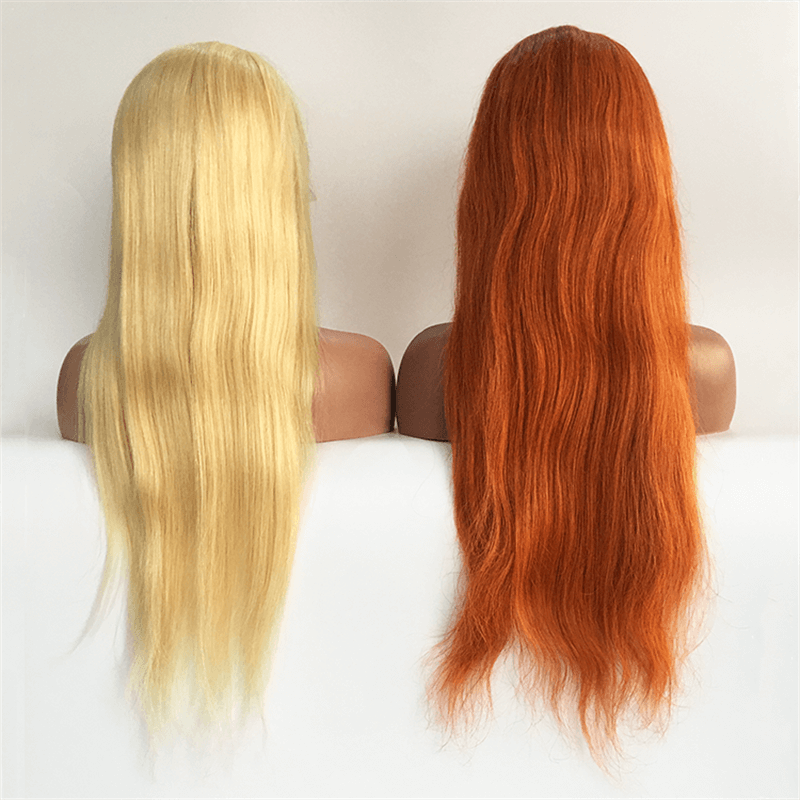 Wholesale Wig Vendors Colored Lace Front Human Hair Wig